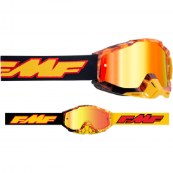 Paire de lunettes POWERBOMB / Masque FMF Spark - écran rouge miroir