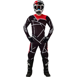 Tenue Troy lee design SE Metric Blanc / noir