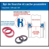 Kit joints spy et cache-poussière de fourche KX 60 65 80 85