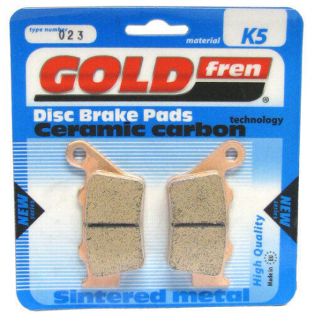 Plaquettes de frein GOLD FREN K5 Brembo arrière Plaquettes de frein GOLD FREN K5 Brembo arrière
