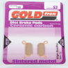 Plaquettes de frein GOLD FREN KTM 50 SX 65 SX