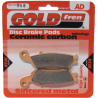 Plaquettes de frein GOLD FREN Avant YZ YZF