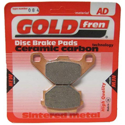 Plaquettes de frein GOLD FREN avant 80 85 RM + 80 TM