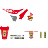 Kit déco 125 250 CR HONDA HRC 1991 Tecnosel Vintage