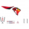 Kit déco 125 250 CR HONDA USA 1995 Tecnosel Vintage