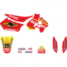 Kit déco SUZUKI 125 250 RM TEAM 1998 Tecnosel vintage