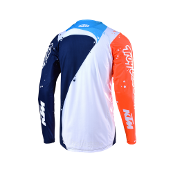 Maillot Troy lee design SE PRO JERSEY NEPTUNE NAVY/ORANGE