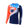 Maillot Troy lee design SE PRO JERSEY NEPTUNE NAVY/ORANGE
