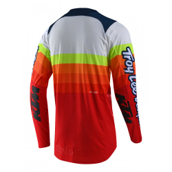 Maillot Troy lee design KTM MIRAGE WHITE/RED