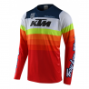 Maillot Troy lee design KTM MIRAGE WHITE/RED