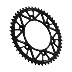 Couronne JT Sprockets aluminium NOIR HONDA CR CRF