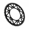 Couronne JT Sprockets aluminium NOIR HONDA CR CRF