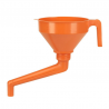 Entonnoir PRESSOL plastique orange diamètre 160mm