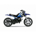 Kit plastique ART blanc + kit deco KUTVEK Racer bleu Yamaha PW50