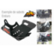 Sabot moteur AXP PHD 6mm Noir Honda-Hm CRF 250X 06-13