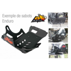 Sabot moteur AXP PHD 6mm Noir Honda-Hm CRF 250X 06-13