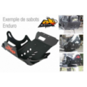 Sabot moteur AXP PHD 6mm Noir Honda-Hm CRF 250X 06-13