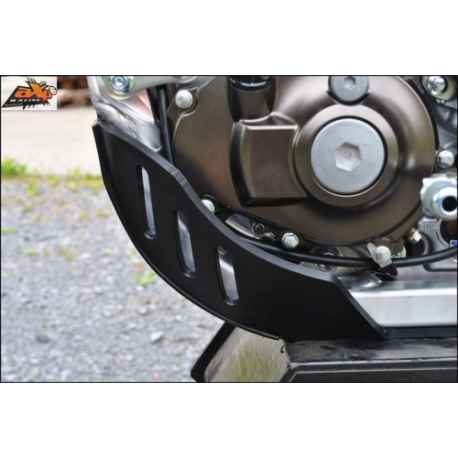 Sabot moteur AXP PHD 6mm Noir / Bleu Sticker Yamaha YZ 450F15-17 / YZ 250F 15-18