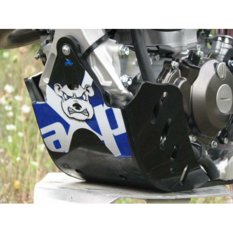 Sabot moteur AXP PHD 6mm Noir / Bleu Sticker Yamaha YZ 250F 10-13 Sabot moteur AXP PHD 6mm Noir / Bleu Sticker Yamaha YZ 250F 10-13