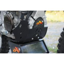 Sabot moteur AXP PHD 6mm Noir / Bleu Sticker Yamaha YZ 450F 14