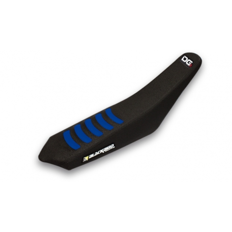 Housse de selle BLACKBIRD Double Grip 3 noir/bleu Sherco SE / SEF / SE-R / SEF-R