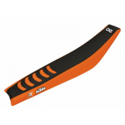 Housse de selle BLACKBIRD Double Grip 3 orange/noir KTM 85 SX