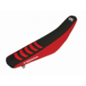 Housse de selle BLACKBIRD Double Grip 3 rouge/noir Honda 250 CRF / 450 CRF