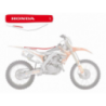 Housse de selle BLACKBIRD Replica Team Honda 2013 Gariboldi Honda 250 CRF / 450 CRF