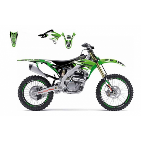 Kit deco BLACKBIRD Dream Graphic 3 Kawasaki 500 KX Kit deco BLACKBIRD Dream Graphic 3 Kawasaki 500 KX