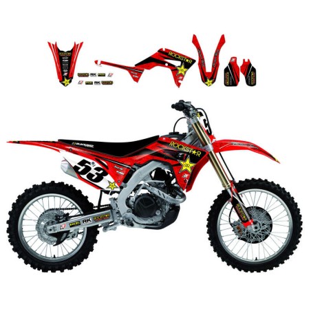Kit deco BLACKBIRD Rockstar Energy Honda 250 CRF / 450 CRF