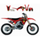 Kit deco BLACKBIRD Rockstar Energy Honda 450 CRF / 450 CRF RX