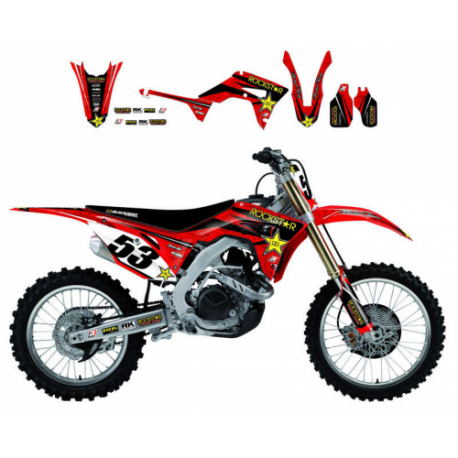 Kit deco BLACKBIRD Rockstar Energy Honda 450 CRF / 450 CRF RX