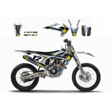 Kit deco BLACKBIRD Rockstar Energy Husqvarna TC / FC TE / FE