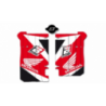 Kit deco de cache radiateur BLACKBIRD Dream Graphic 3 rouge Honda 450 CRF