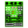 Planche de stickers BLACKBIRD Kawasaki