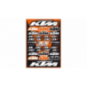Planche de stickers BLACKBIRD KTM