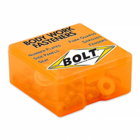 Boite de vis pour plastiques BOLT - KTM 65 SX 2002 à 2015 Boite de vis pour plastiques BOLT - KTM 65 SX 2002 à 2015