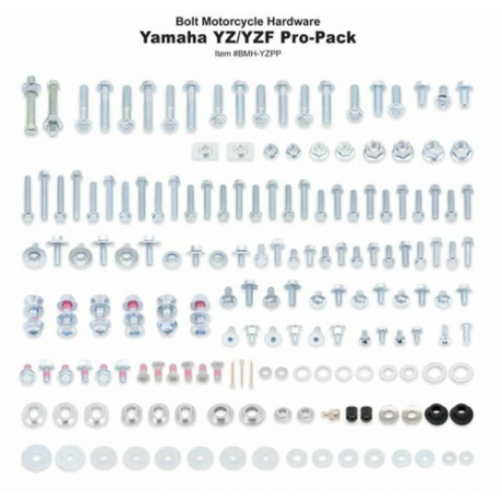 Pack de vis PRO-BOLT Yamaha YZ YZ-F