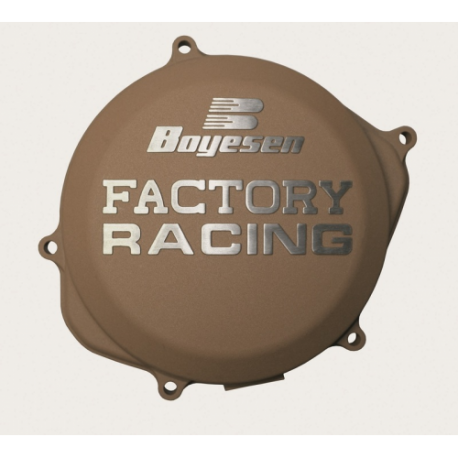 Couvercle de carter embrayage BOYESEN Factory Racing magnesium Yamaha YZF 450 2003 - 2009 + 450 WRF 2003 - 2013