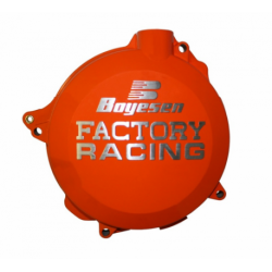 Couvercle de carter embrayage BOYESEN Factory Racing orange KTM 125 144 150 200 SX EXC 2001 - 2015 / 125 TC TE 2014 - 2015