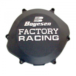 Couvercle de carter embrayage BOYESEN Factory Racing noir 450 CRF 2002 - 2008