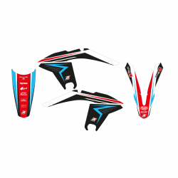 Kit deco BLACKBIRD Dream Graphic 4 Fantic 125 XX / XE - 250 XX / XE 2020 à 2022