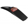 Support de plaque arrière Rtech Extreme led Tail Ligh Noire