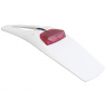 Support de plaque arrière Rtech Extreme led Tail Ligh blanche