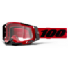 Paire de lunettes 100% RACECRAFT 2 Rouge