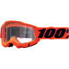 Paire de lunettes 100% ACCURI 2 Orange Fluo