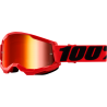 Paire de lunettes 100% STRATA 2 Rouge