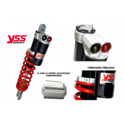 Amortisseur YSS factory RMZ 2007 à 2017 / RM 2003 à 2008