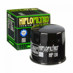 Filtre à huile Noir brillant HF 138