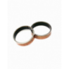 Paire de bagues de friction fourche intérieures KAYABA 43 mm R1 02-05